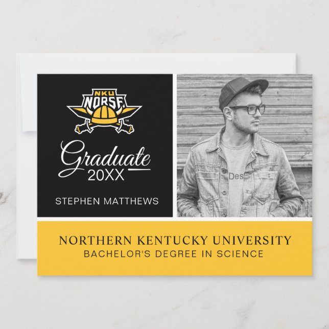 NKU Norse | Graduation Invitation (Front)