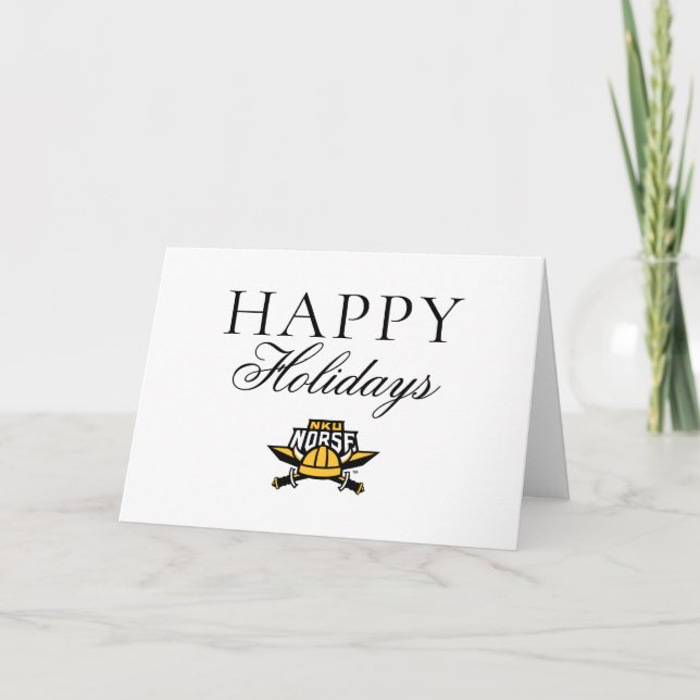 NKU Norse | Happy Holidays Card (Front)