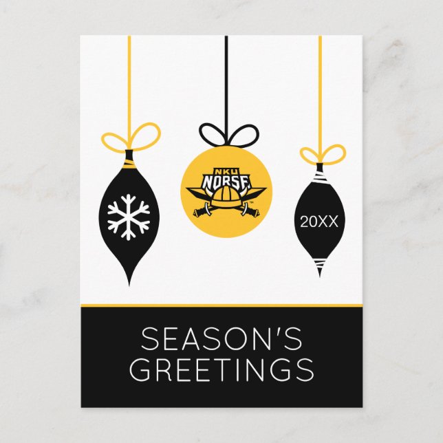 NKU Norse Holiday Postcard (Front)