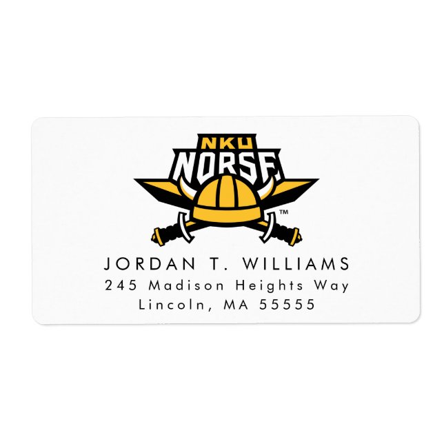 NKU Norse Label (Front)