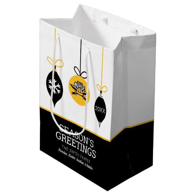 NKU Norse Medium Gift Bag (Front Angled)