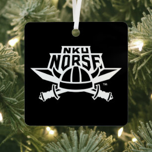 NKU Norse Metal Ornament