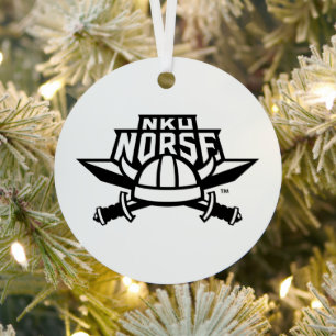 NKU Norse Metal Ornament