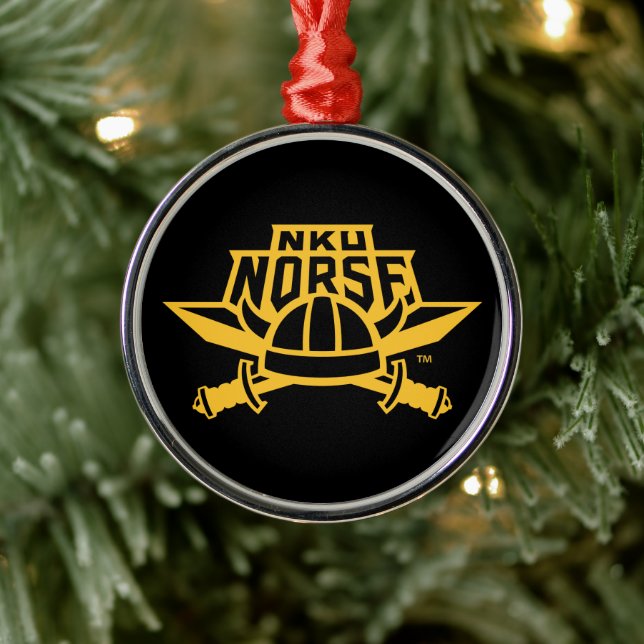 NKU Norse Metal Ornament (Tree)