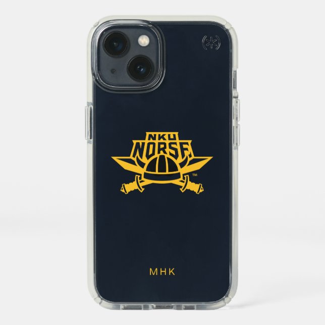 NKU Norse | Monogram Speck iPhone 13 Case (Front)