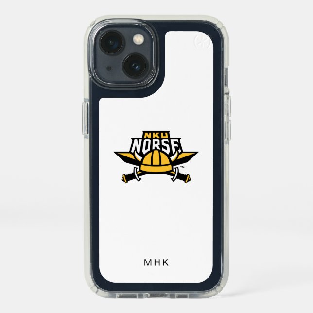 NKU Norse | Monogram Speck iPhone 13 Case (Front)