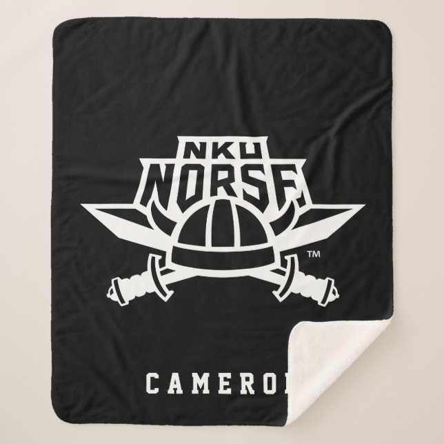 NKU Norse Sherpa Blanket (Front)