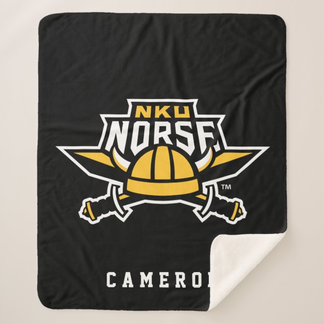 NKU Norse Sherpa Blanket (Front)