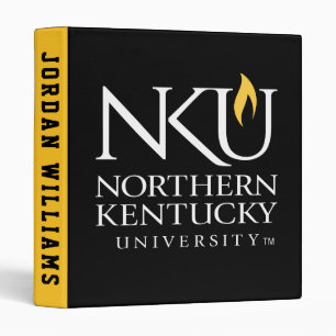 NKU Northern Kentucky University 3 Ring Binder