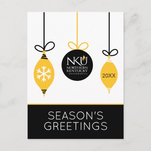 NKU Northern Kentucky University Holiday Postcard