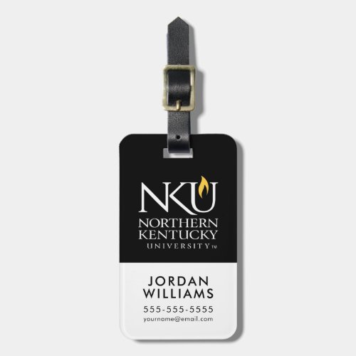 NKU Northern Kentucky University Luggage Tag