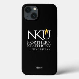 NKU Northern Kentucky University   Monogram iPhone 13 Case