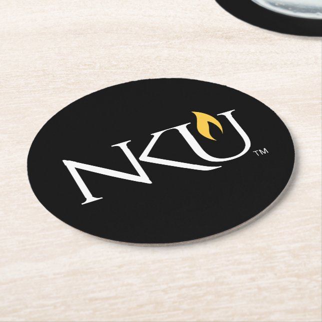 NKU ROUND PAPER COASTER (Angled)