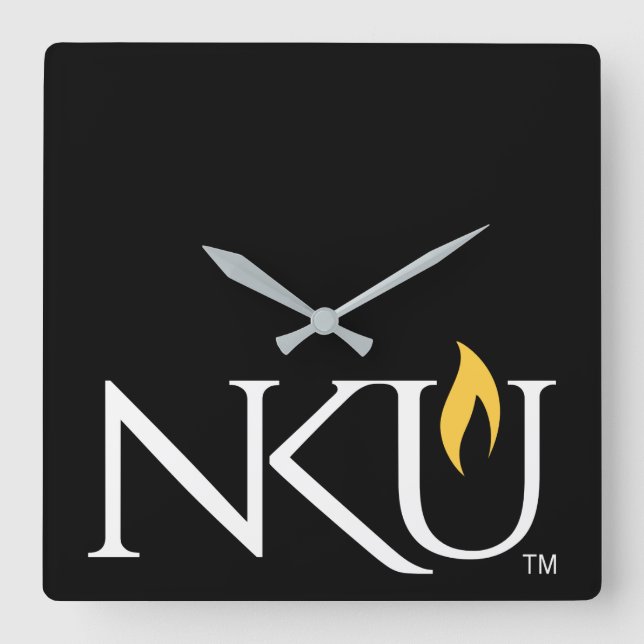 NKU SQUARE WALL CLOCK (Front)