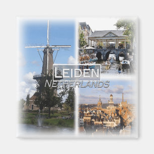 NL0032 Europe, Netherlands, Leiden,  fridge Magnet