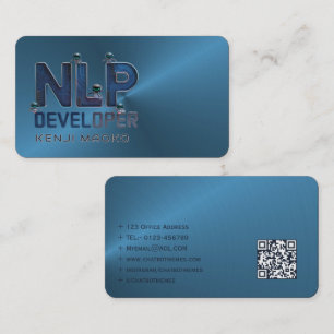🤖NLP Engineer Chatbot Developer AI QR Code Cards