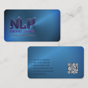 🤖NLP Engineer Chatbot Developer AI QR Code Cards
