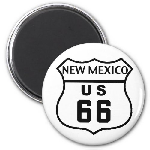 NM Route 66 Magnet