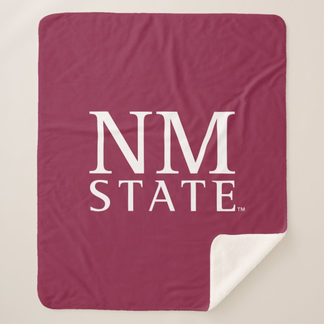 NM State Sherpa Blanket (Front)