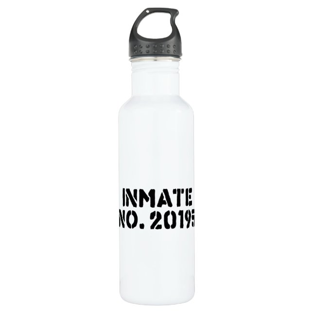 nmate No. 20195 Stainless Steel Water Bottle (Front)