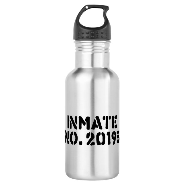 nmate No. 20195 Stainless Steel Water Bottle (Front)