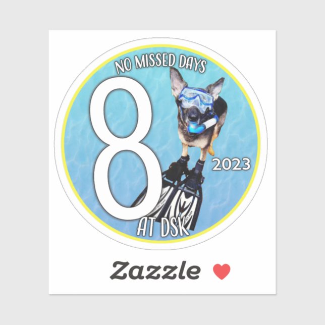 NMD at DSK - August 2023 Badge Sticker (Sheet)