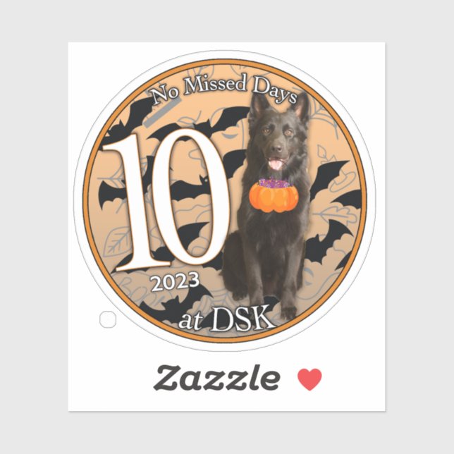 NMD at DSK - October 2023 Badge Sticker (Sheet)