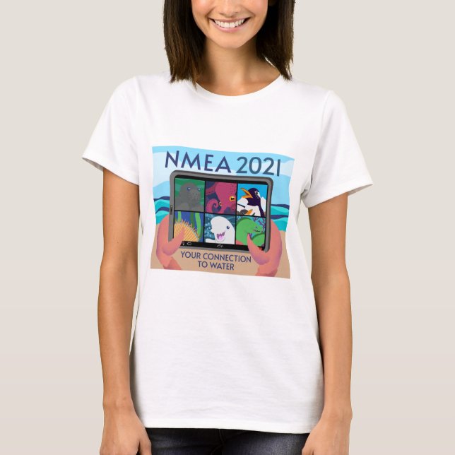 NMEA 2021 Logo - Full T-Shirt (Front)