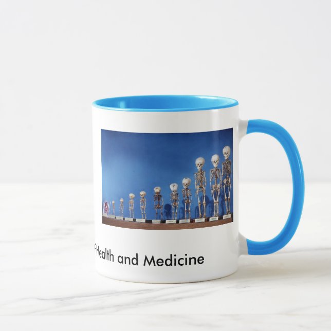 NMHM_Fetal.Skeletons, heart2, The National Muse... Mug (Right)