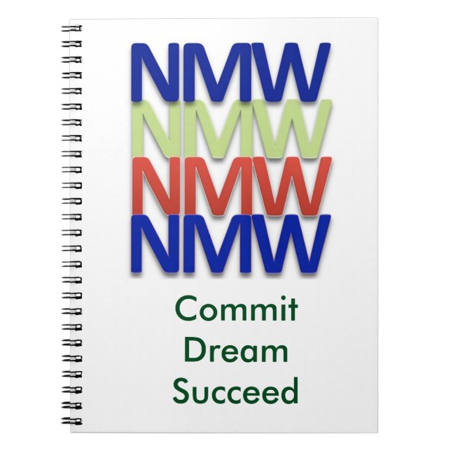 NMW Journal (No Matter What, Never Give Up!) (Front)