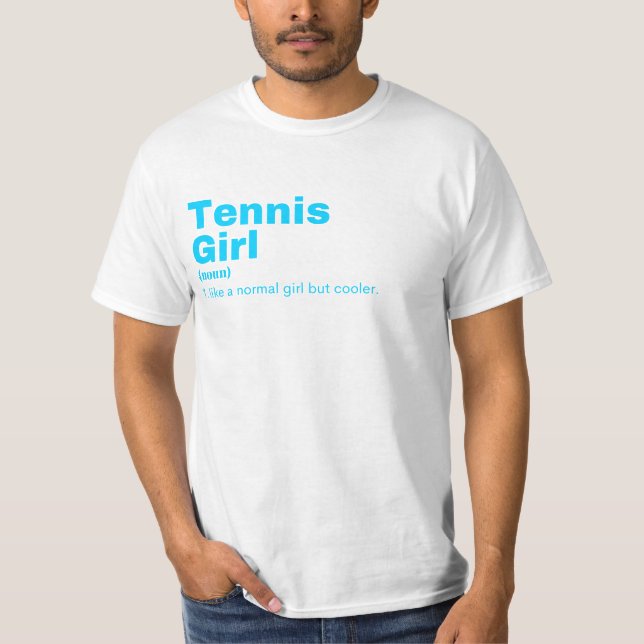 nnis Girl - Tennis T-Shirt (Front)