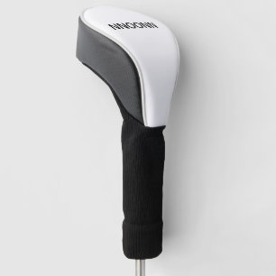 NNOONN SIMPLE LOGO GOLF HEAD COVER