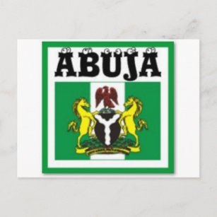 No1 Abuja, Nigeria map T-Shirt And Etc Postcard