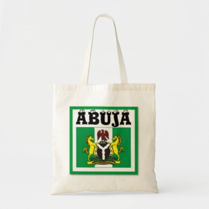 No1 Abuja, Nigeria map T Shirt And Etc Tote Bag