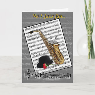 No1 Jazz fan Card