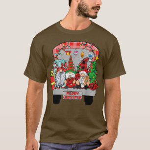 no4p Merry Xmas Christmas Vibes December Truck Gno T-Shirt