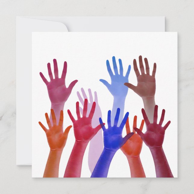  No 01, Movement and unity Holiday Card (Front)