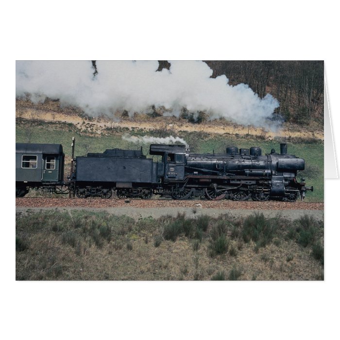 No. 038, 553 4 on Hausach to Freudenstadt train, G Greeting Card