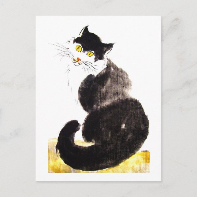 No.06 * Katzen-Kunst-Postkarte * Cat-Art-Postcard Postcard (Front)