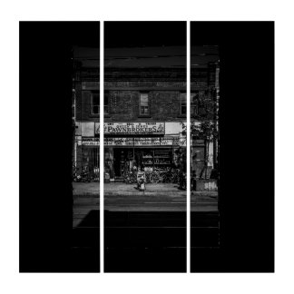 No 1030 Queen St E 3 with Border Triptych