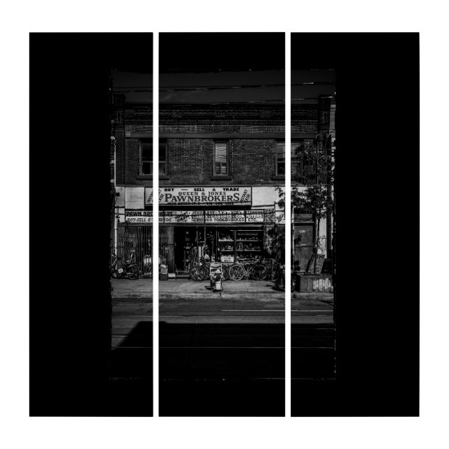 No 1030 Queen St E 3 with Border Triptych (Front)