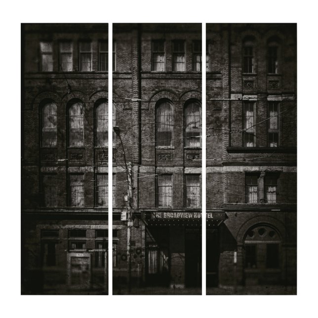 No 106 Broadview Ave 11 Old Film Version Triptych (Front)