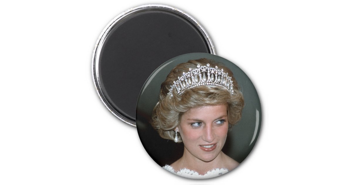 No.114 Princess Diana USA 1985 Magnet | Zazzle.com