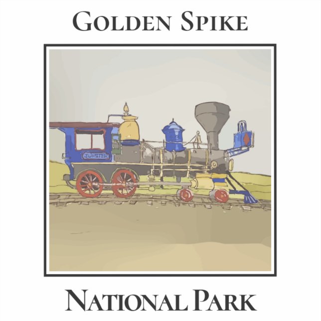 No. 119 at Promontory Sticker (Front)