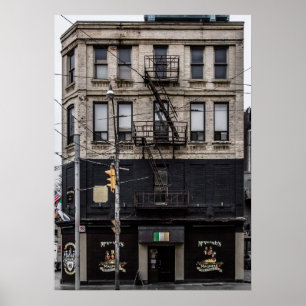 No 124 Church St 1 Color Version Poster