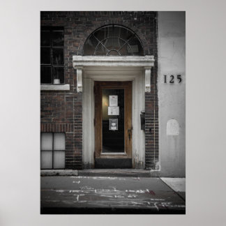 No 125 George St 1 Color Version Poster