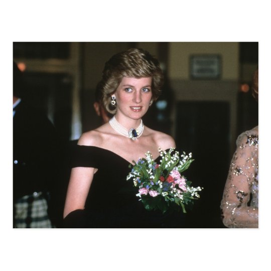 No.131 Princess Diana Vienna 1986 Postcard | Zazzle.com
