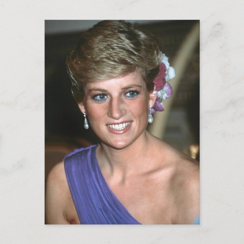 No146 Princess Diana Thailand 1988 Postcard