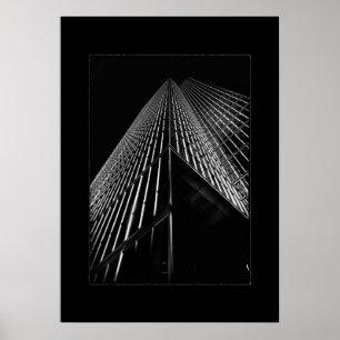 No 150 King St W 3 with Border Poster