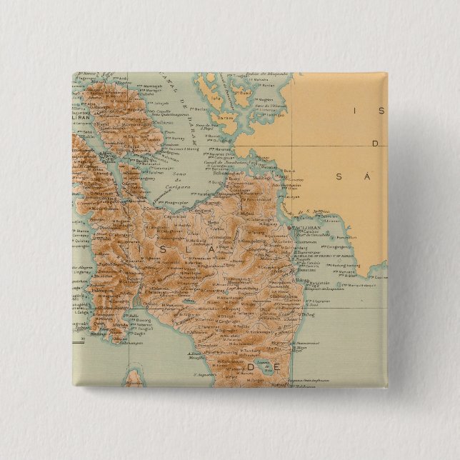 No 19 Leyte Pinback Button (Front)